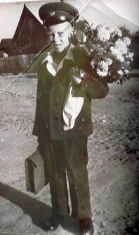 Вова в 1 клас 1962 рік .